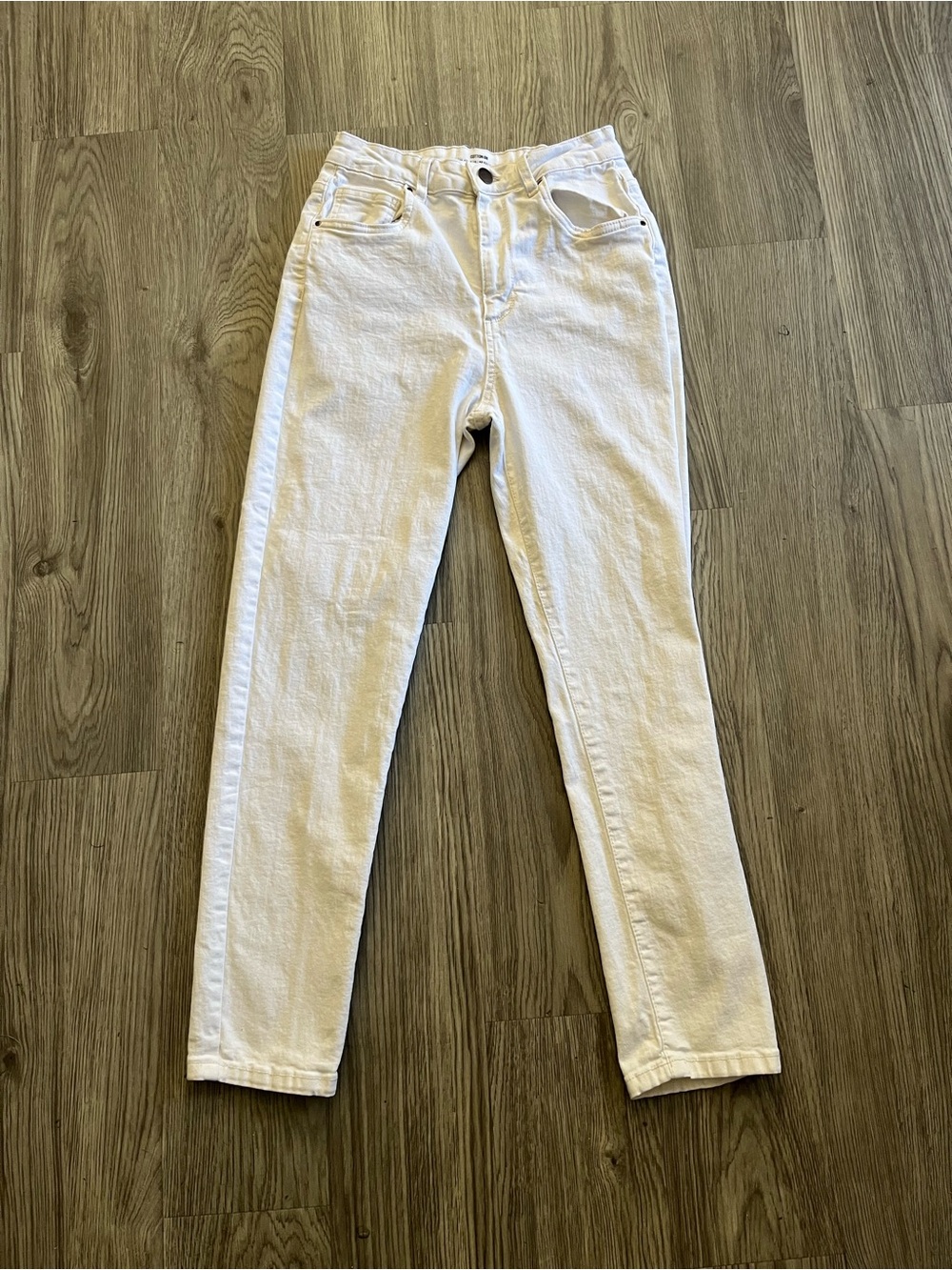 Cotton on White High-Rise Women’s Jeans